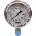 Dakota Hydraulic Pressure Gauge, 1/4" NPT, 0-5000 PSI Dakota-Gauge-GA-5000